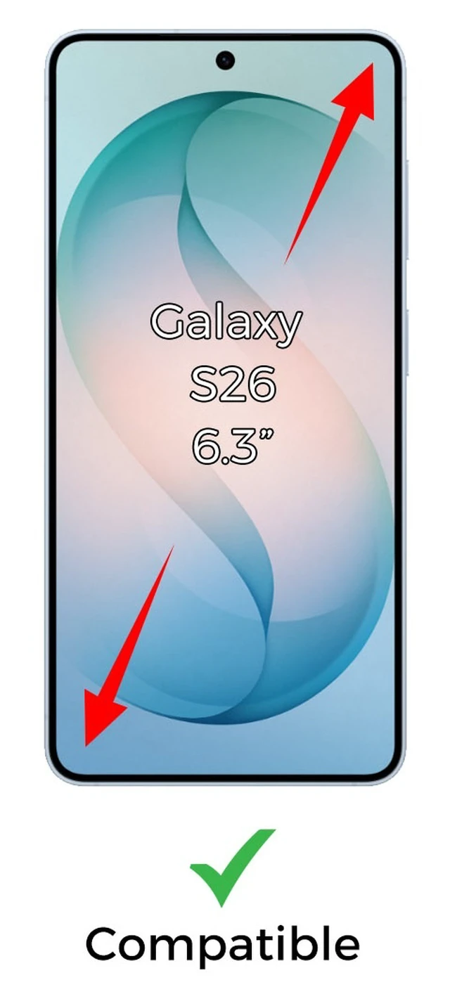 Alt view image 2 of 7 - Screen Protector for Various Samsung Galaxy S26 models, Tempered Glass, Crystal Clear HD Display, Auto-Alignment Install, Bubble Free, Case Friendly, 9H Hardness, Scratchproof