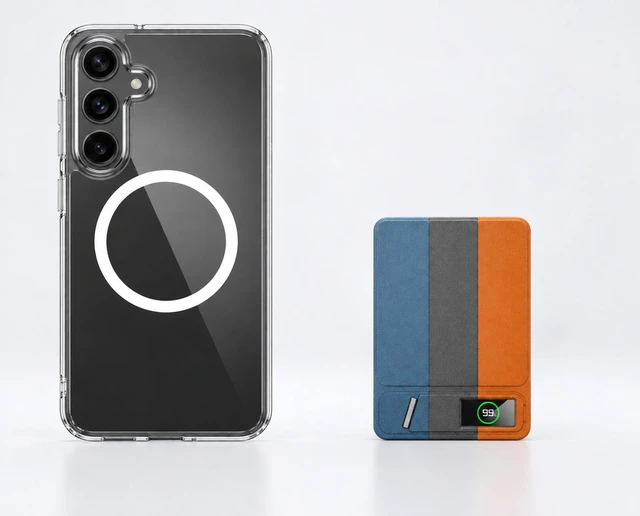 Main image of Clear Protective Case and Power Bank Bundle for Samsung Galaxy A17