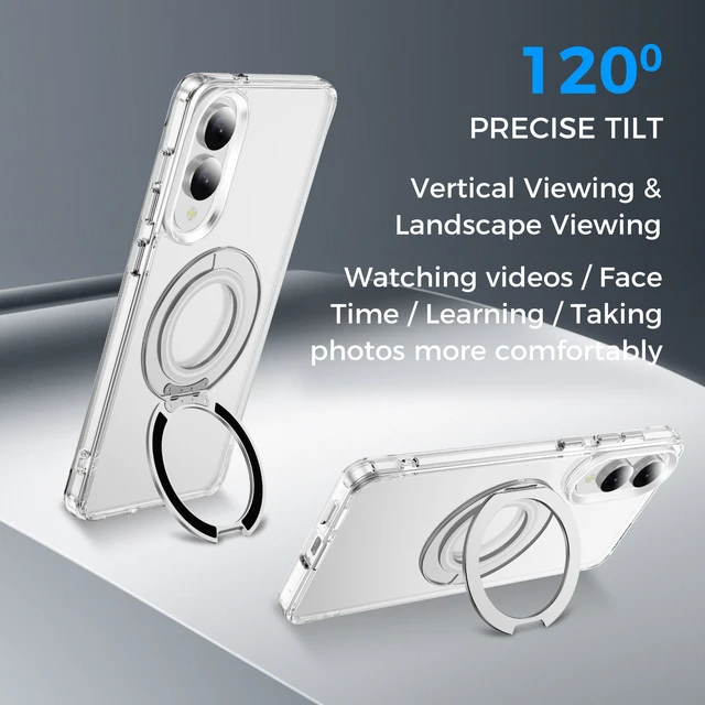 Alt view image 3 of 7 - Clear Protective Case and Power Bank Bundle for Samsung Galaxy S25 Edge