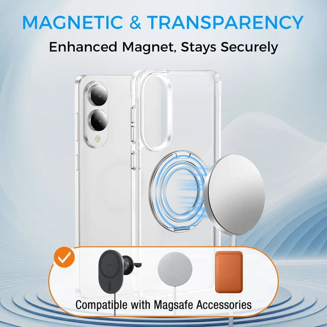Alt view image 4 of 7 - Clear Protective Case and Power Bank Bundle for Samsung Galaxy S25 Edge