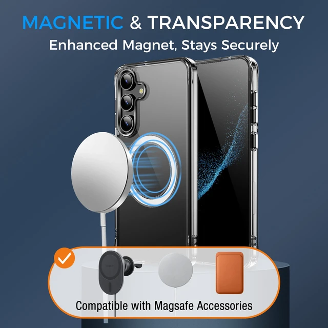 Alt view image 3 of 7 - Clear Protective Case and Power Bank Bundle for Samsung Galaxy A17