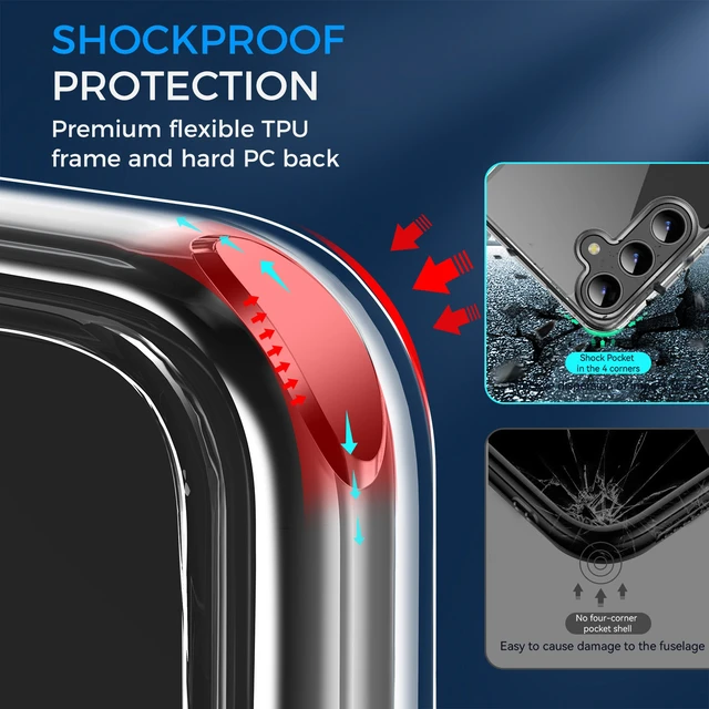 Alt view image 4 of 7 - Clear Protective Case and Power Bank Bundle for Samsung Galaxy A17