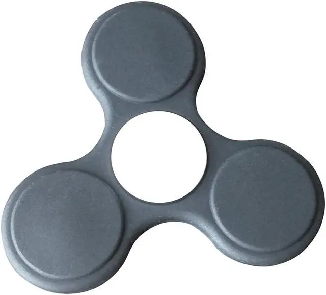 Alt view image 2 of 7 - Fluorescent Tri-vane Fidget Spinner, glowing in dark surrounding, Durable Bearing, 1 Min Spin, help to improves attention, behavior regulation, emotional control, memory, organizational skills.