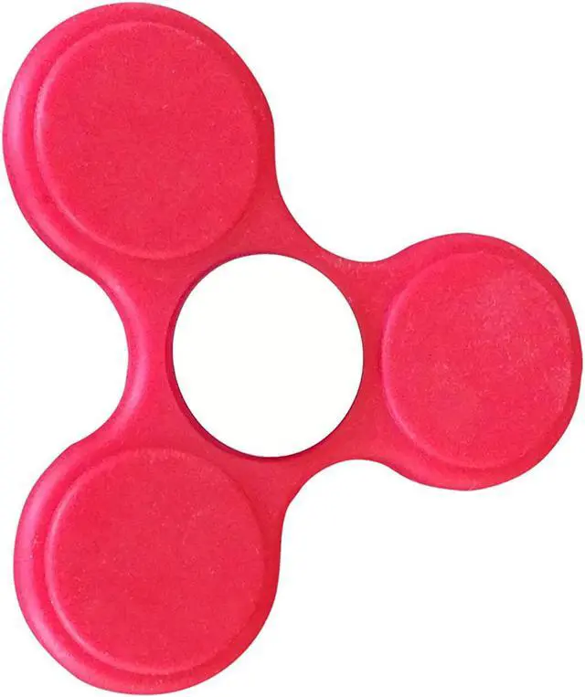 Alt view image 3 of 7 - Fluorescent Tri-vane Fidget Spinner, glowing in dark surrounding, Durable Bearing, 1 Min Spin, help to improves attention, behavior regulation, emotional control, memory, organizational skills.