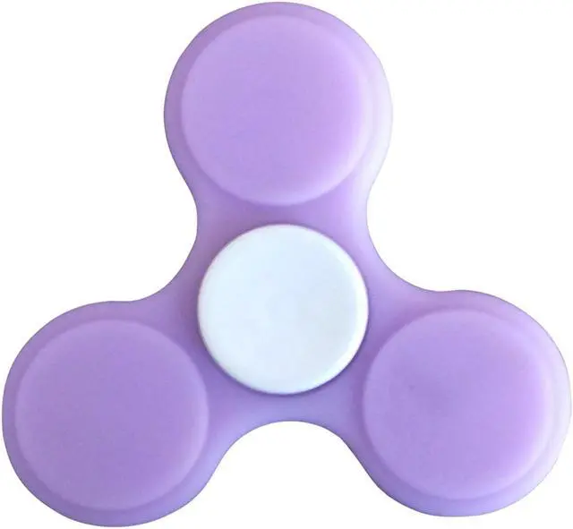 Alt view image 6 of 7 - Fluorescent Tri-vane Fidget Spinner, glowing in dark surrounding, Durable Bearing, 1 Min Spin, help to improves attention, behavior regulation, emotional control, memory, organizational skills.