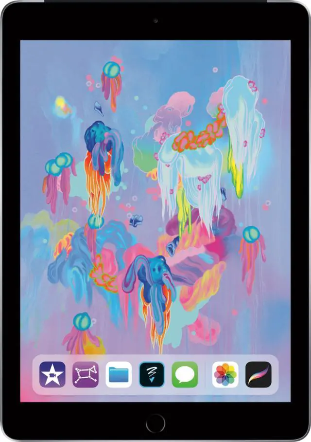 Main image of Apple 9.7" iPad (Early 2018, 32GB, Wi-Fi + 4G LTE, Space Gray)