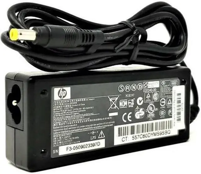 Main image of HP DC359A#ABA - 65W 18.5V 3.5A 1.7MM Tip AC Adapter Charger for Compaq and Pavillion Laptops