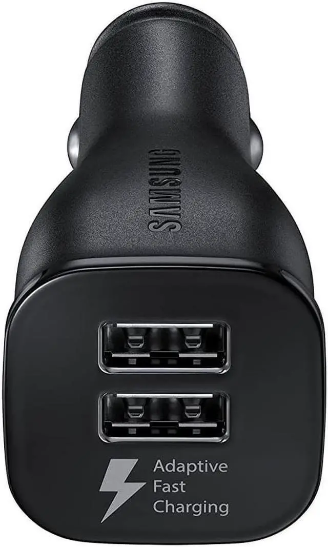 Alt view image 4 of 6 - Samsung Galaxy S6 S6 Edge S7 S7 Edge Note 4 Note 5 Fast Charge Car Charger - Black - EP-LN915UBE
