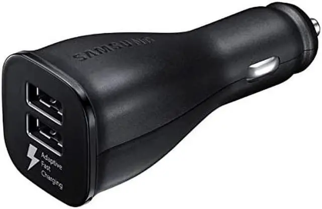 Alt view image 6 of 6 - Samsung Galaxy S6 S6 Edge S7 S7 Edge Note 4 Note 5 Fast Charge Car Charger - Black - EP-LN915UBE