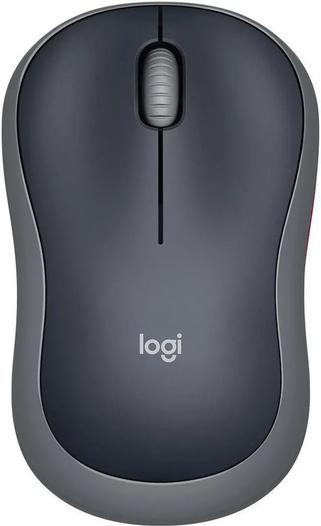 Main image of Logitech M185 Compact Wireless Mouse - Designed for Laptops (Swift Gray) (NO USB)