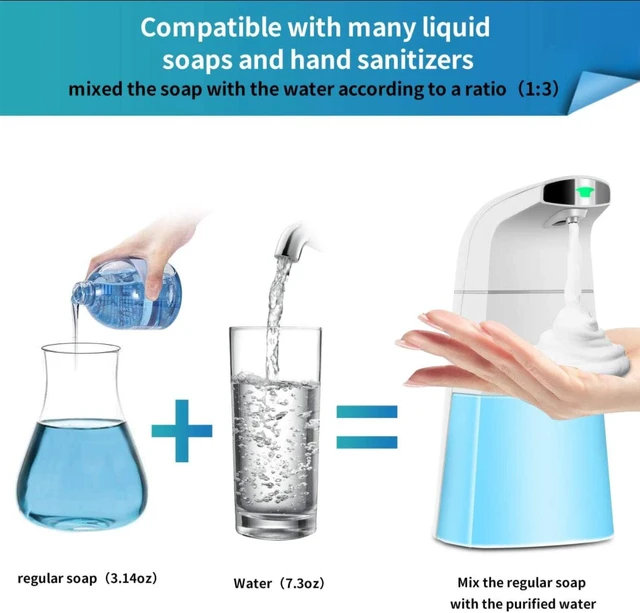 Alt view image 3 of 4 - Safex Auto Sensor Soap Dispenser - 310 ML (2 Pack)
