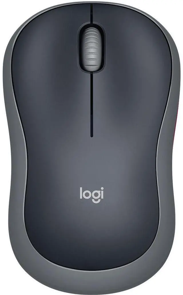 Main image of Logitech M185 Compact Wireless Mouse - Designed for Laptops (Swift Gray) (NO USB)