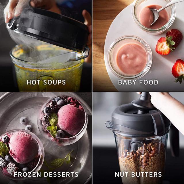 Alt view image 3 of 5 - Vitamix Pro Series 750 64-oz Blender w/ 5 Presets & Cookbook Suite (Periwinkle)