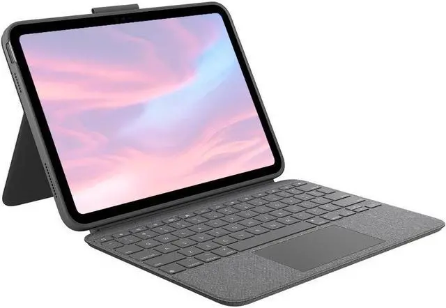 Main image of Logitech Combo Touch Detachable 10th Gen iPad Keyboard Case Oxford Gray