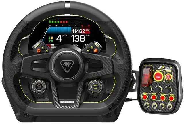 Alt view image 5 of 5 - Turtle Beach - VelocityOne Race Wheel & Pedal System for Xbox Series X|S, Windows PCs  Force Feedback, & Three Pedals - Black