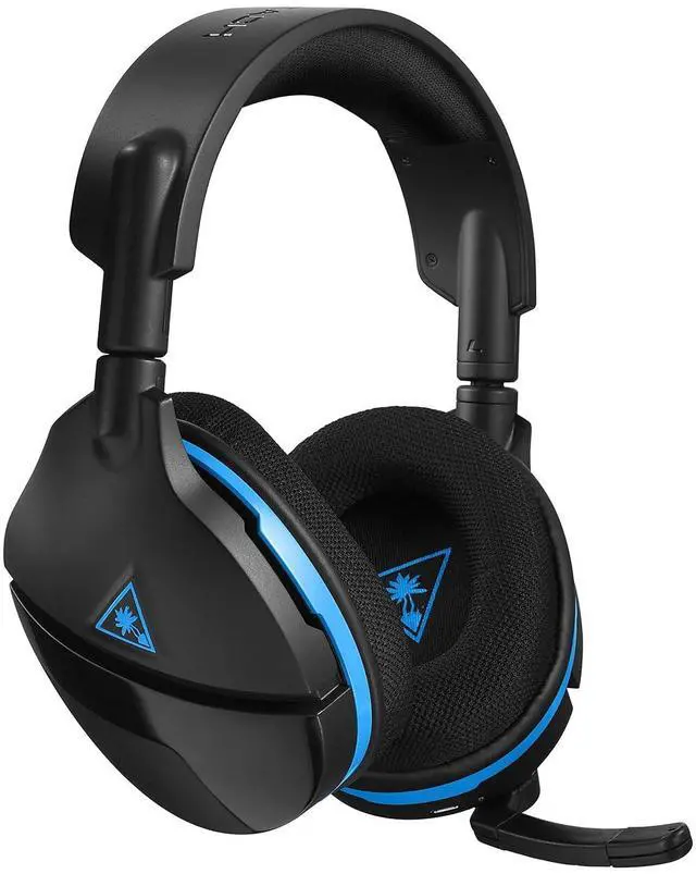 Main image of Turtle Beach - Stealth 600 Wireless Surround Sound Gaming Headset for PlayStation 4 and PlayStation 4 Pro - Black/Blue