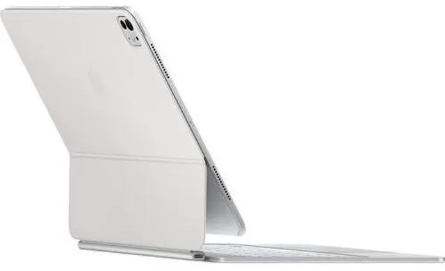 Alt view image 3 of 5 - Apple Magic Keyboard for iPad Pro 13" (M4) MWR43LL/A - White