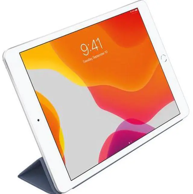 Alt view image 3 of 4 - Apple Smart Cover for iPad 7th Gen & iPad Air 3rd Gen MX4V2ZM/A - Alaskan Blue