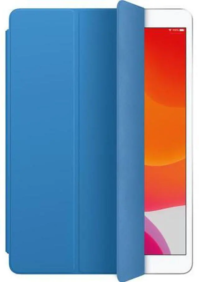 Alt view image 2 of 3 - Apple Smart Cover for iPad 10.2" (7th, 8th & 9th Gen), iPad Air (3rd Gen), and iPad Pro 10.5" (1st Gen) MXTF2ZM/A - Surf Blue