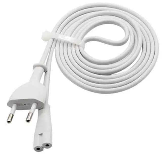 Main image of Original OEM AC Power Cord Cable for Apple TV 2 & 3 2nd 3rd - EU Plug (White)