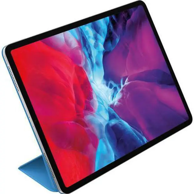 Alt view image 5 of 5 - Apple Smart Folio for 12.9-inch iPad Pro (3rd to 6th Gen) MXTD2ZM/A - Surf Blue