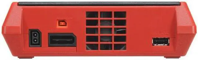 Alt view image 3 of 6 - Nintendo Red Wii Mini with Remote & Nunchuck Red Bundle - No Game Included