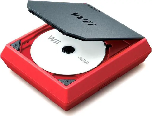 Alt view image 2 of 6 - Nintendo Red Wii Mini with Remote & Nunchuck Red Bundle - No Game Included