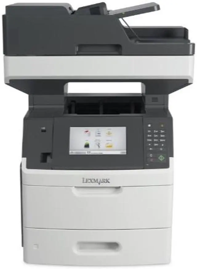 Main image of Lexmark MX710DE Monochrome Printer with Scanner, Copier and Fax - 24T7401