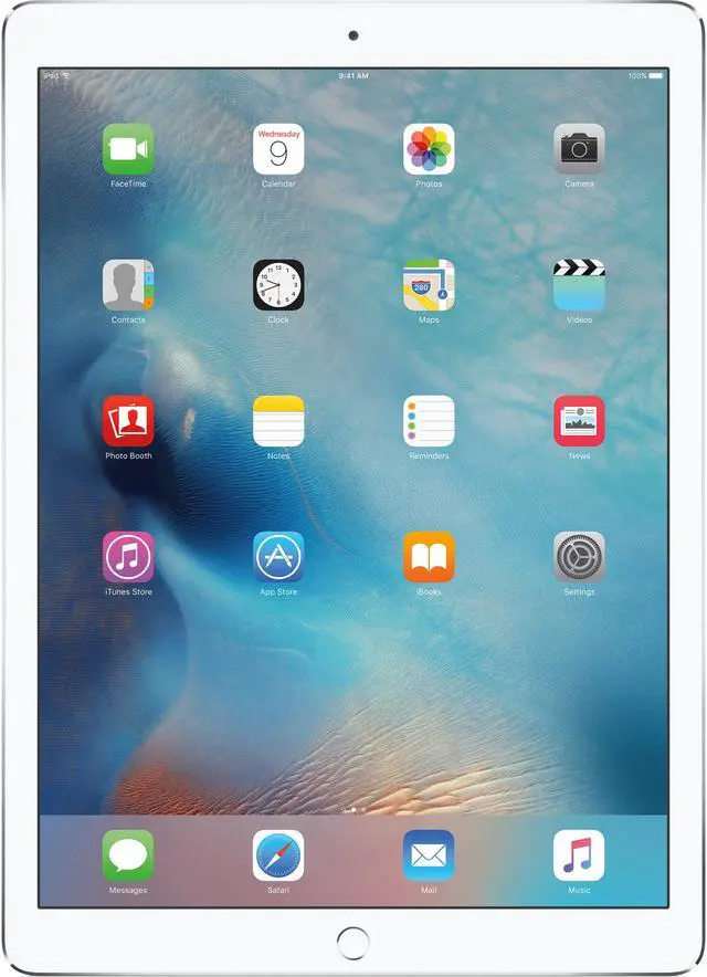 Alt view image 3 of 3 - Apple iPad Pro 12.9" Retina Display 128GB Touch ID Wi-Fi Only Silver - ML0Q2LL/A