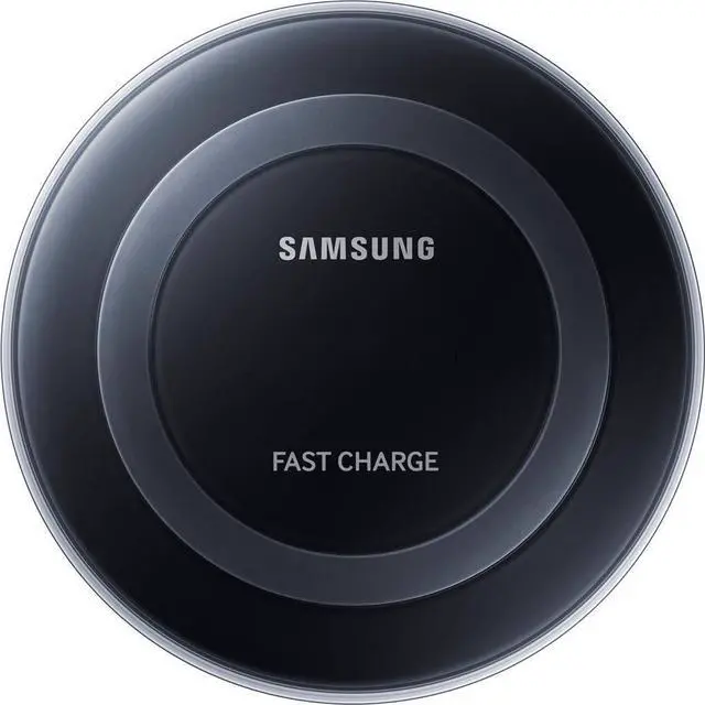 Alt view image 2 of 4 - Samsung Fast Charging Pad for Galaxy Smartphones & Qi Compatible Devices Black