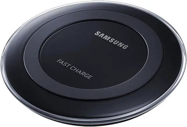 Alt view image 3 of 4 - Samsung Fast Charging Pad for Galaxy Smartphones & Qi Compatible Devices Black