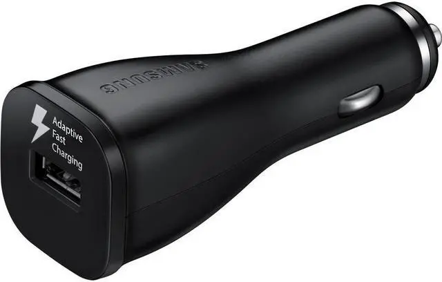 Main image of Samsung Galaxy S6 S6 Edge S7 S7 Edge Note 4 Note 5 Fast Charge Car Charger - Black - EP-LN915UBE