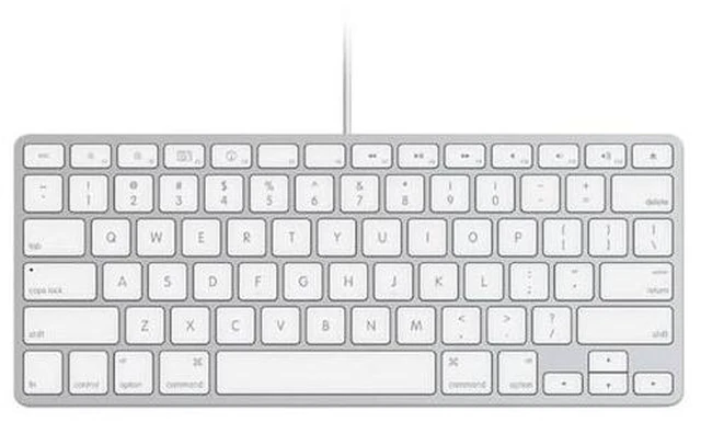 Main image of Apple USB Wired Compact Keyboard MB869LL/A