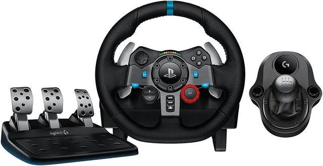 Refurbished: Logitech G29 Driving Force Race Wheel PS4 + Logi G