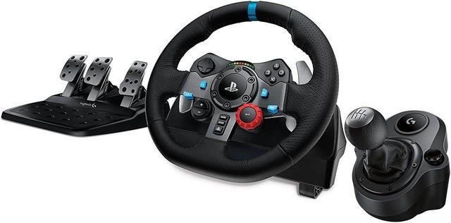 Logitech G29 Driving Force Racing Wheel with Gear Shifter Bundle