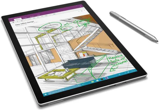 Alt view image 2 of 4 - Microsoft Surface Pro 4 (256 GB, 8 GB RAM, Intel Core i5, Windows 10) + Microsoft Surface Type Cover