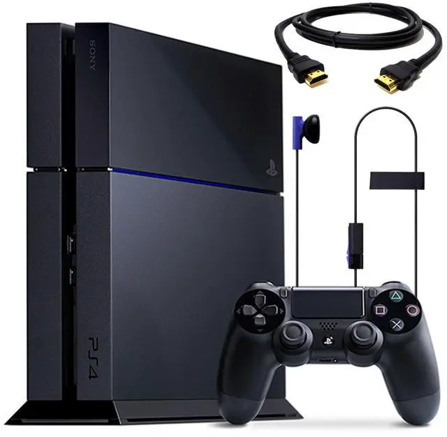 Main image of Sony Black PlayStation 4 500GB Hard Drive Next Gen, Blu-ray Player, Wireless Dualshock Control, HDMI Gaming Console - Destiny Bundle - Refurbished