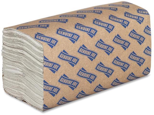 Main image of 1 Ply - C-fold - 13" x 10" - White - Absorbent, Embossed - For Washroom, Restroom, Public Facilities - 200 Per Pack - 2400 / Carton