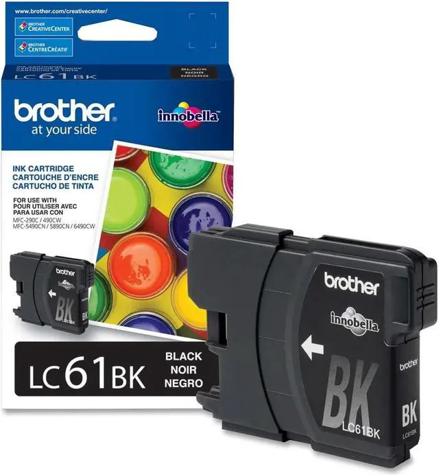 Main image of brother LC61BKS Black Ink Cartridge