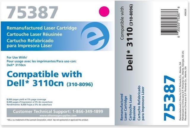 Elite Image Remanufactured Toner Cartridge - Alternative for Dell (310-8096) - Laser - 8000 Pages - Magenta - 1 Each