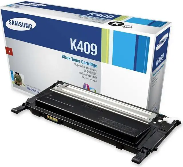 Alt view image 2 of 4 - SAMSUNG CLT-K409S Toner for CLP-315, CLP-315W, CLX-3175FN, CLX-3175FW Black