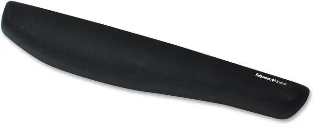 Main image of Fellowes PlushTouch Wrist Rest with FoamFusion Technology - Black