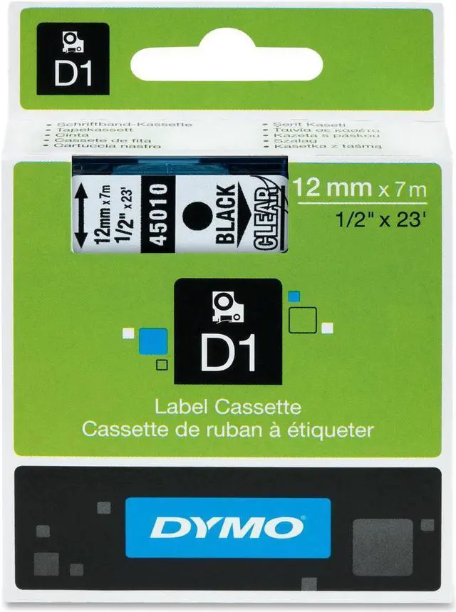 Main image of DYMO D1 Standard 12mm x 7m