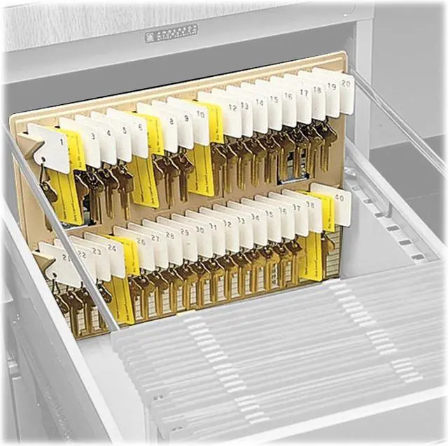 Alt view image 2 of 9 - File Drawer Key Rack - by MMF