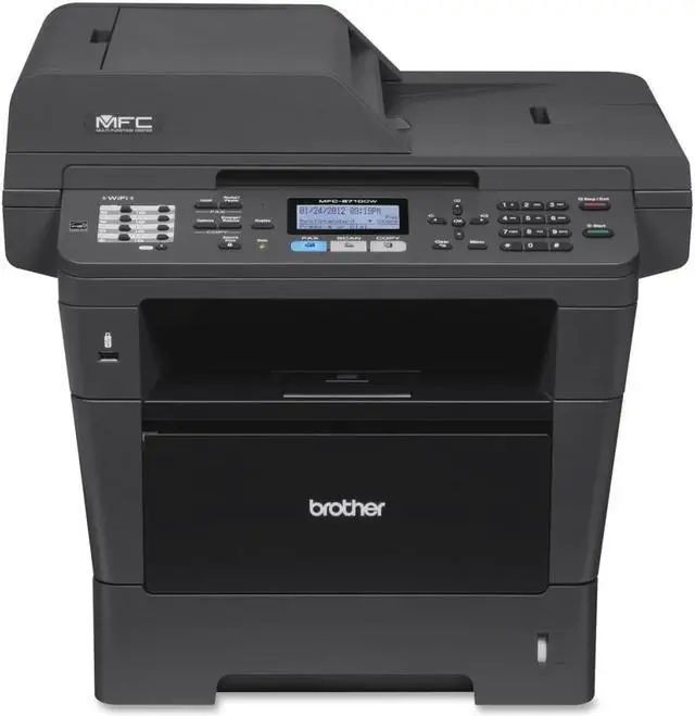 Main image of Brother MFC-8710DW Laser Multifunction Printer - Monochrome - Plain Paper Prin