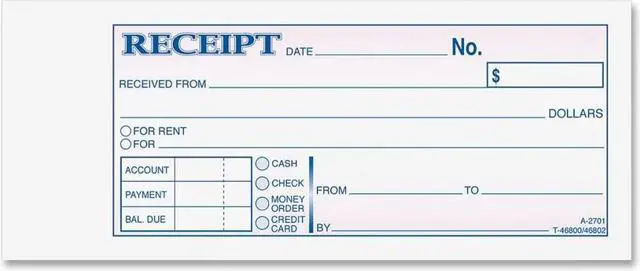 Main image of Adams Carbonless Receipt Book
