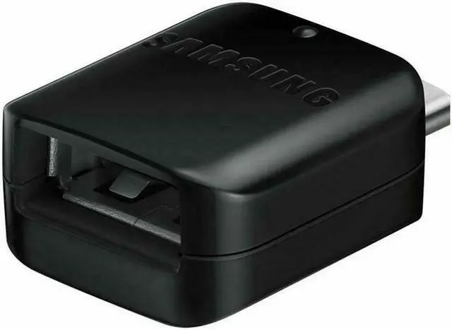 Alt view image 2 of 2 - Samsung USB TYPE-C to OTG USB ADAPTER - BLACK GH96-11383A