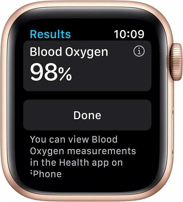 Alt view image 2 of 13 - Apple Watch Series 6 40mm Gold Aluminum Case with Pink Sand Band GPS + Cellular M02P3LL/A