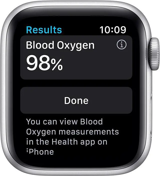 Alt view image 3 of 8 - Apple Series 6 Watch 40mm Silver Aluminum Case with White Sport Band GPS MG283LL/A