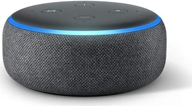 Echo Dot (3rd Gen) New and Improved Smart Speaker with Alexa, 360  degree Sound, Black